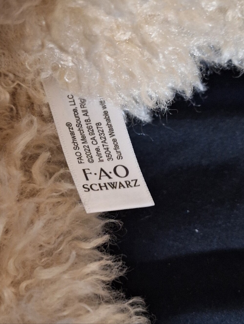 FAO Schwarz Adopt a Pet Curly Plush Squishy Cockapoo Puppy Dog Toby 15" - Picture 5 of 8